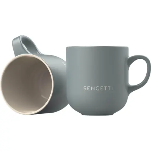 Andy Cartwright Sengetti Perfect Mug - Set Of 2 Smoke Display